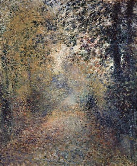 In the Woods, Pierre Auguste Renoir